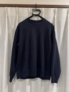UNIQLO:C オーバーサイズスウェットシャツ L ネイビー