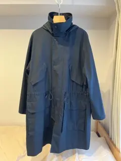 UNIQLO U 2022AW フーデッドコート 黒 L