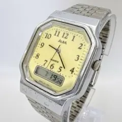 起動品】SEIKO SilverWave アナデジ メンズ腕時計 - メルカリ