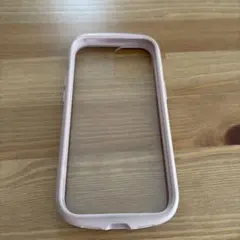 iPhone14 clearyスマホケース　ピンク