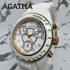 【稼動品】AGATHA アガタ クロノ風　ラウンド ホワイト
