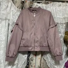 大きいサイズにも＊ブルゾン