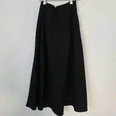 GU 黒 フレアロングスカート Mサイズ