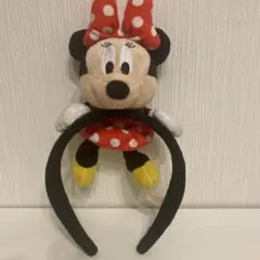 し*や様 ディズニーリゾート　ミニー　ぬいぐるみ付き　カチューシャ　ぬいぐるみ
