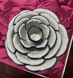 花びらデザインの皿と箸置き小皿　計10点セット