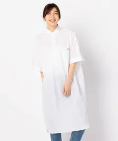 【DANTON/ダントン】シャツワンピース