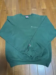 Champion グリーン スウェット Mサイズ