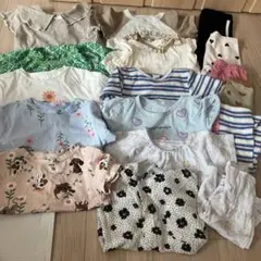 夏服SALE！半袖女の子服セット 80cm〜100cm
