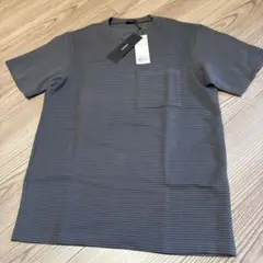 【新品タグ付き】JOSEPH グレー ワッフルTシャツ 46サイズ