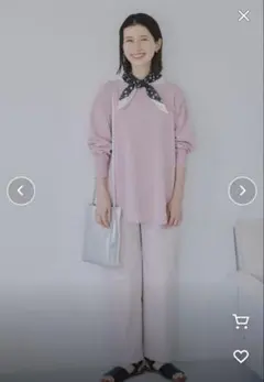 【新品　タグ付き】studio CLIP スッキリストレートパンツ