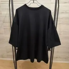 duffer【ダファー】オーバーサイズ クルーネックTシャツ ブラック【L】のサムネイル