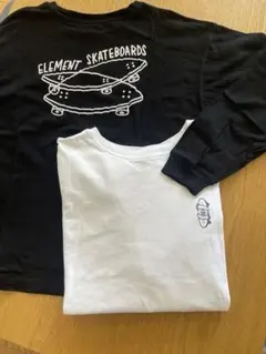 ELEMENT スケートボード ロングスリーブTシャツ 160センチ 2枚セット
