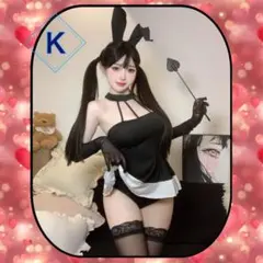 セクシー　コスプレ　小悪魔　ゴスロリ　ミニスカ　ハロウィン　バニーガール　K