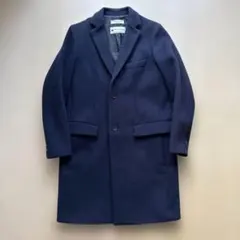 BEAUTY & YOUTH チェスターコート 紺 S