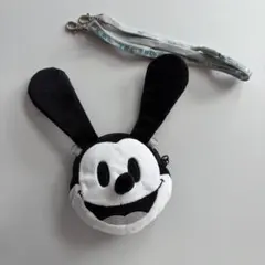 ディズニー オズワルド パスケース ポシェット ストラップ付き