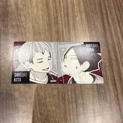 ハイキュー スクエアステッカーコレクション 第2弾 稲荷崎 北信介 角名倫太郎