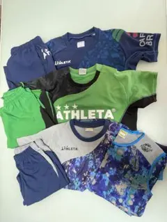 ATHLETA サッカーウェア （3点セット）160・S・Mサイズ