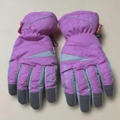 PURECONSCIOUSピンク スキーグローブ 指先分かれ