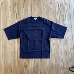 HYKEポケットＴシャツ　ネイビーのサムネイル
