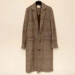 EGOUST チェック柄 チェスターコート