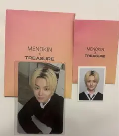 MENOKIN x TREASURE JIHOON トレカ　IDセット