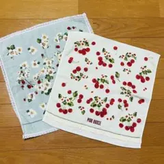 ピンクハウス タオルハンカチ 2枚セットのサムネイル