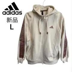 s*r様 新品 adidasスウェット パーカーワード スウェット FZ パーカ