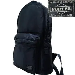 未使用級✨ポーター PORTER タンカー リュック バックパック 巾着 黒