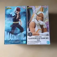 僕のヒーローアカデミア MAXIMATIC 轟焦凍 II／ミルコ フィギュア2体