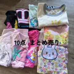 値下げしました～女の子半袖Tシャツ 10点セット 100～120cm