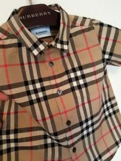 美品】BURBERRY ベビー ロンパース バーバリー アイコニック チェック 