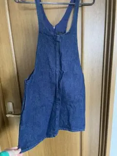 ミニワンピース　デニムミニワンピース　ZARA