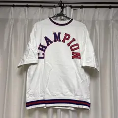 Champion ホワイト Tシャツ 半袖