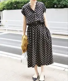 【美品・完売品】FRED PERRY ドットワンピース ブラックFUDGE掲載 美品・完売品】FRED PERRY ドットワンピース ブラックFUDGE掲載 - メルカリ