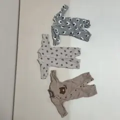 ベビー ロンパース 3点セット　50〜70サイズ