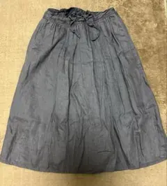 良品計画／膝丈スカート／フレアスカートのサムネイル