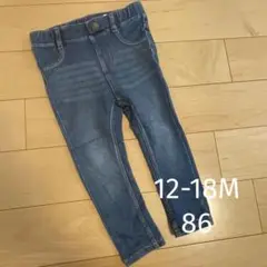 デニム　H&M 12-18M 86