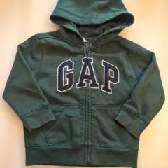 GAP ベビー パーカー 裏起毛　グリーン 95cm