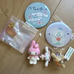 サンリオ グッズ まとめ売り 缶バッジ フィギュア キーホルダー 等