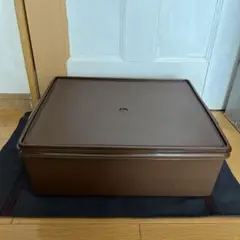 タッパーウェア　保存容器　茶色