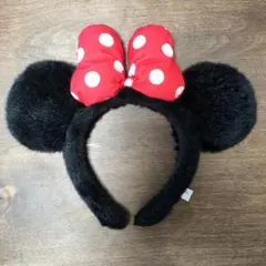 ミニーマウス カチューシャ リボン
