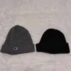 2点セット Champion GU ニットキャップ