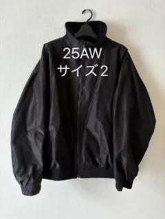 COMOLI 25AWコットンシルク トラックジャケット サイズ2