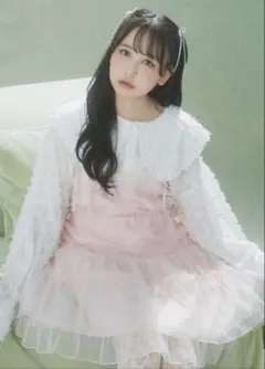 merry jenny チュールドロストミニキャミワンピース