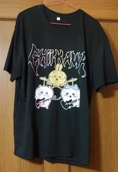 大きいサイズ ちいかわ 半袖Tシャツ バンド 中古品のサムネイル