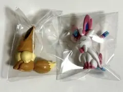 ポケモン　肩ズンfig イーブイ　ニンフィア　セット