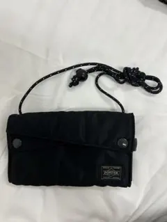 美品 PORTER PX TANKER SLING PURSE L 黒 財布 - メルカリ