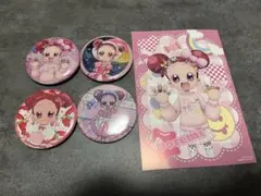 デレマス 有楽町マルイ 島村卯月 ポストカード 缶バッジ - メルカリ