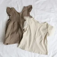 韓国こども服 ペアマノン 半袖 110cm 2点 まとめ売り