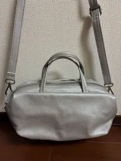 PORTER ガール トートバッグ シャイニー シルバー 革製品 レア - メルカリ